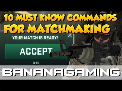 matchmaking commands